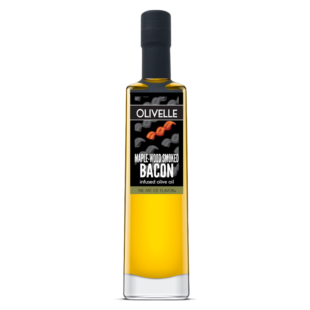 Maple-Wood Smoked Bacon Infused Olive Oil