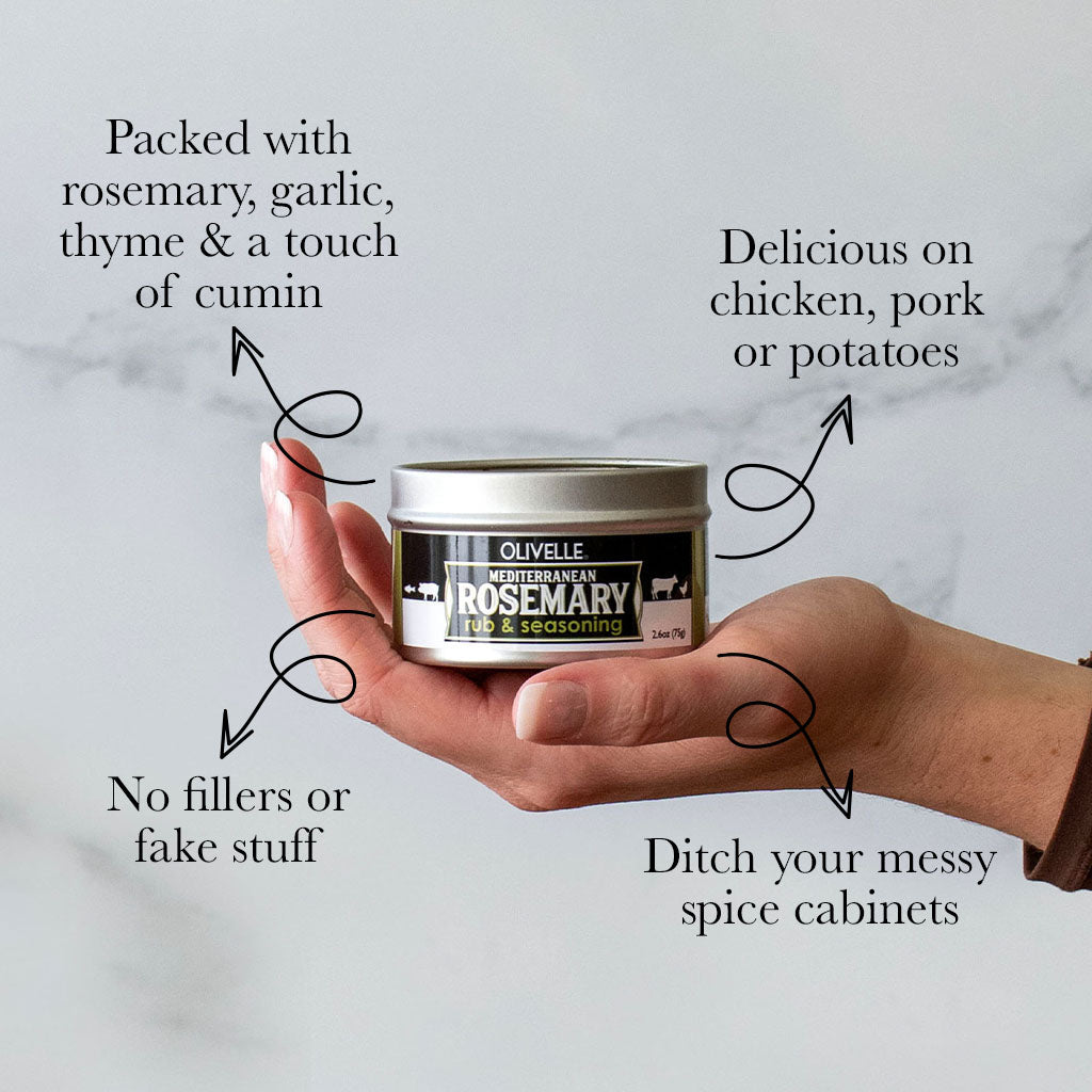 Mediterranean Rosemary Rub Seasoning