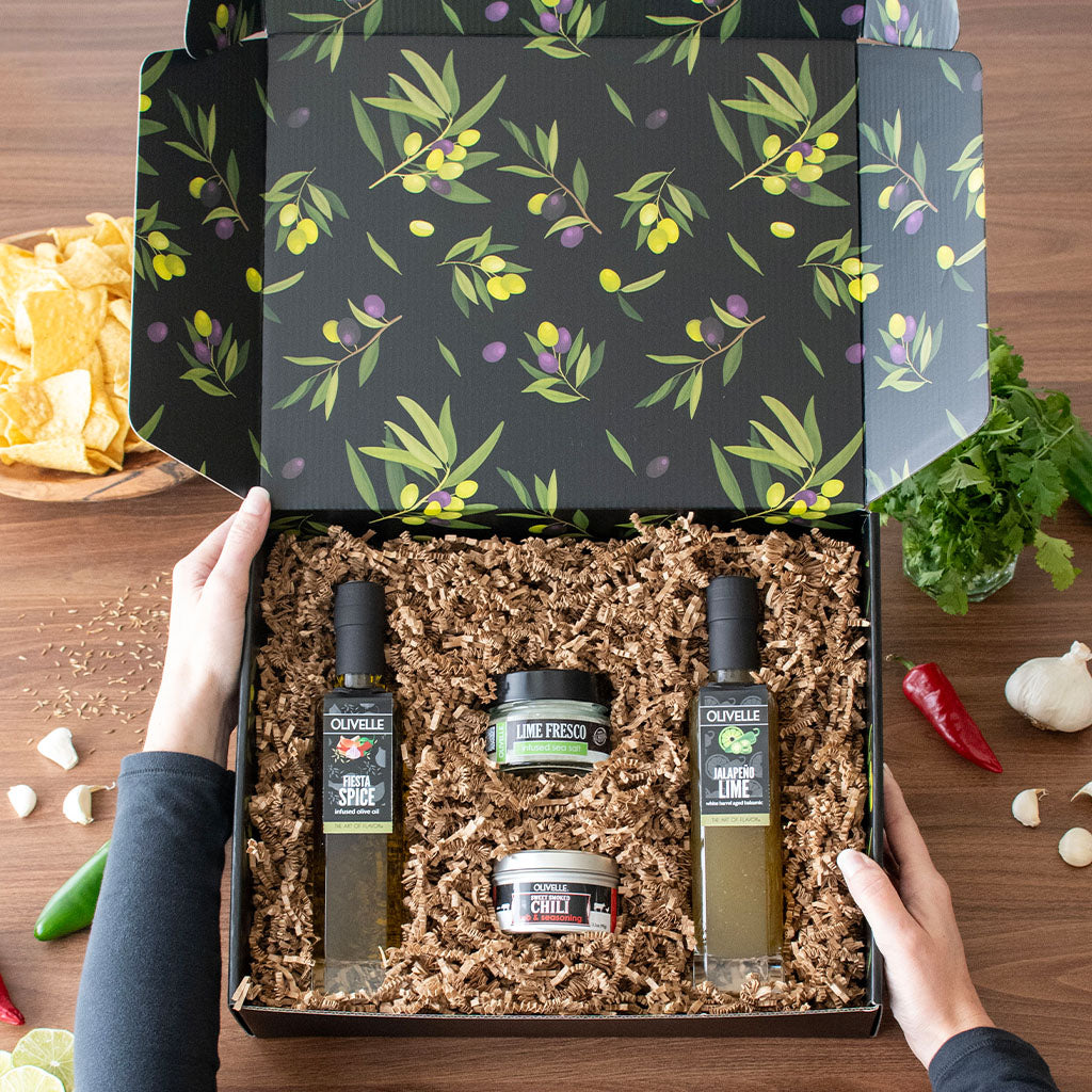 Mexican Chimichurri Shrimp Tacos Recipe Gift Kit