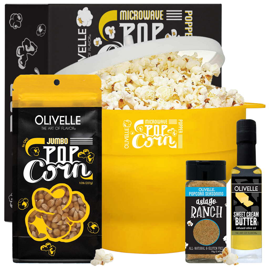 Popcorn Gift Bundle | Olivelle The Art of Flavor® Popcorn Gift Bundle | Olivelle The Art of Flavor®