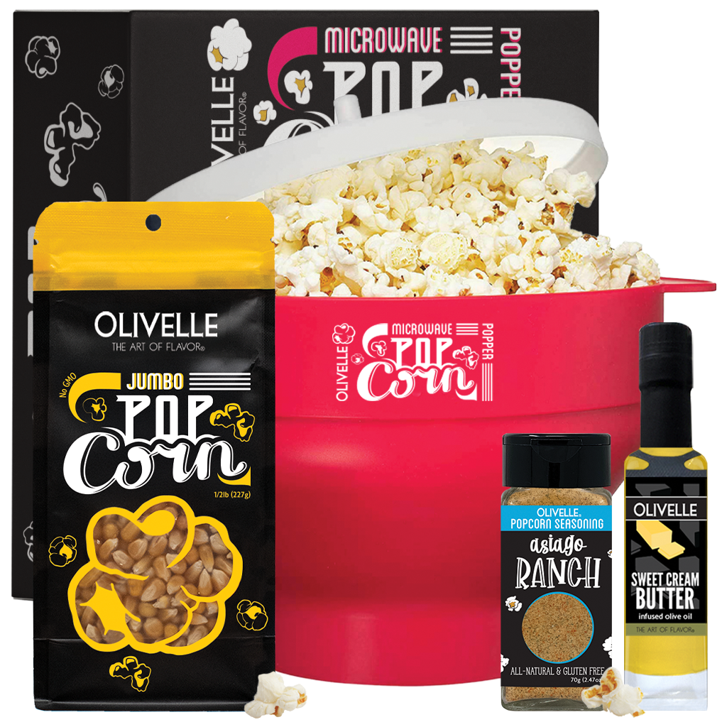Popcorn Gift Bundle | Olivelle The Art of Flavor® Popcorn Gift Bundle | Olivelle The Art of Flavor®