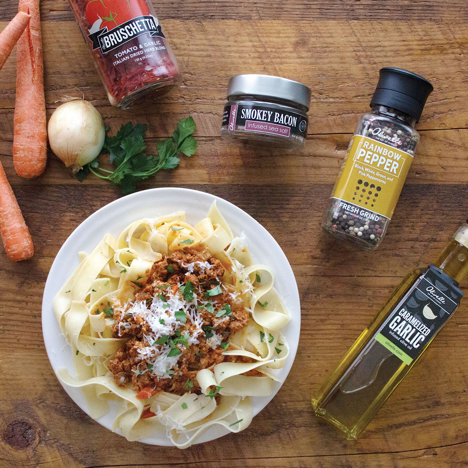 Pappardelle with Bolognese Sauce