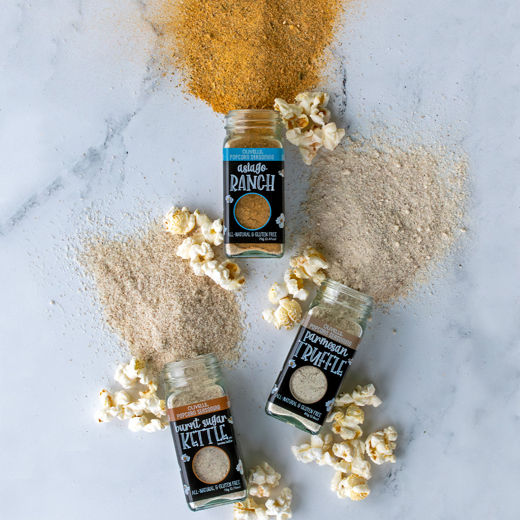 Asiago Ranch Popcorn Seasoning | Olivelle The Art of Flavor®