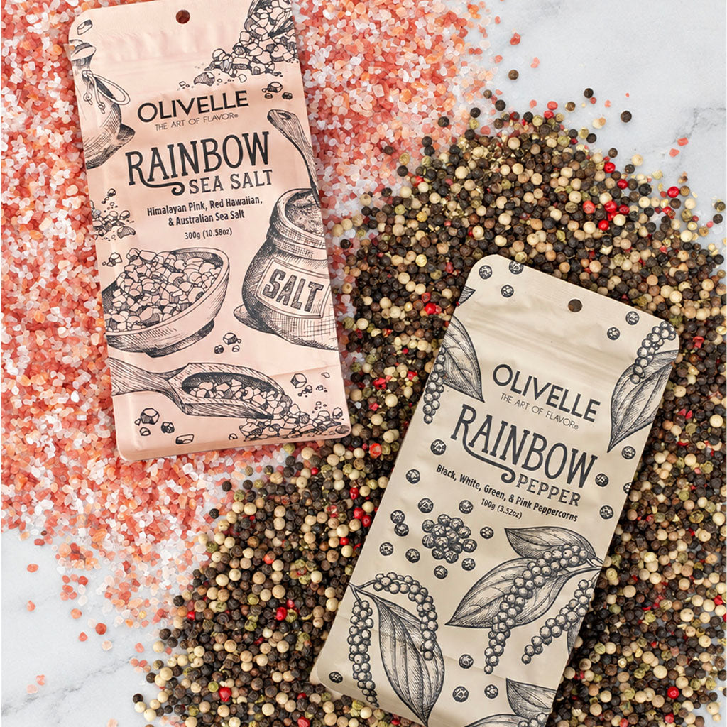 Rainbow Salt & Pepper Essentials Gift