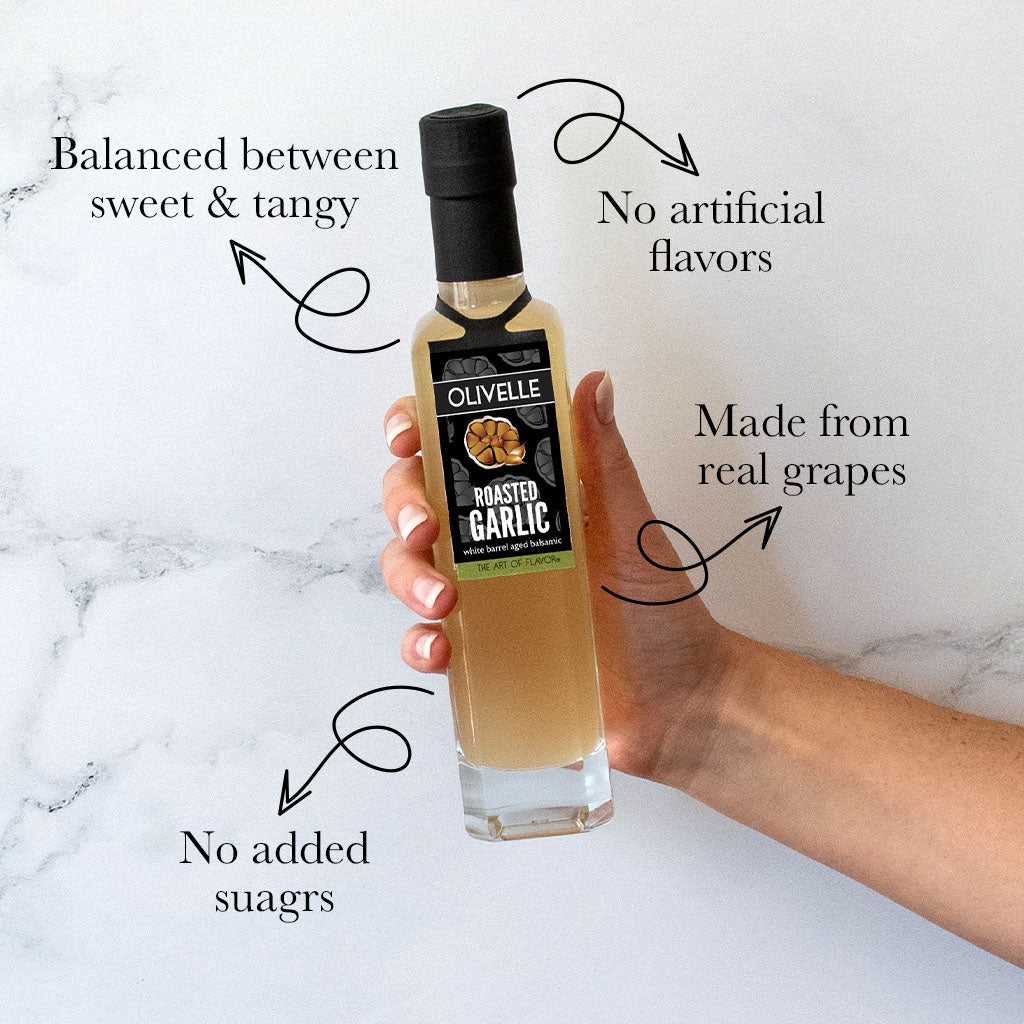 Roasted Garlic White Barrel Aged Balsamic