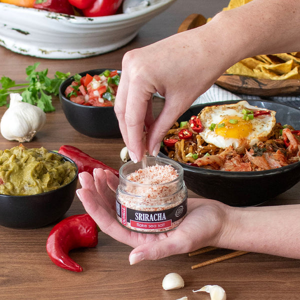 Sriracha Flake Sea Salt Olivelle The Art of Flavor®
