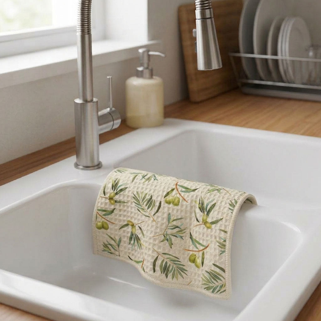 Olive Branch Dishcloth