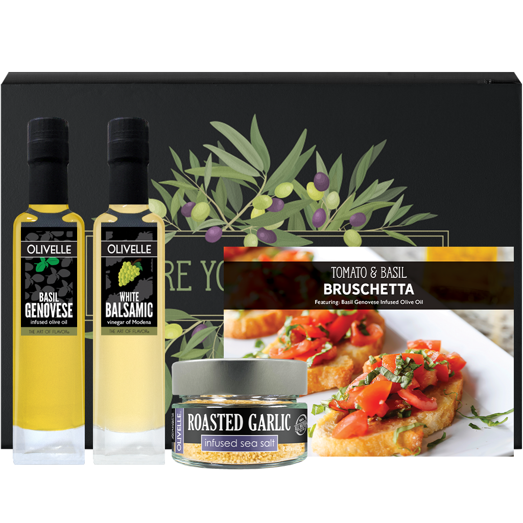 Tomato and Basil Bruschetta Recipe Gift Kit