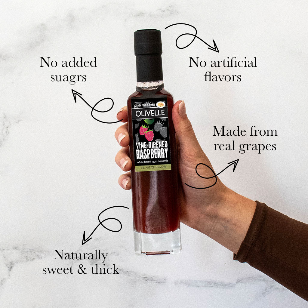 Sicilian Lemon Infused Olive Oil & Vine-Ripened Raspberry Balsamic