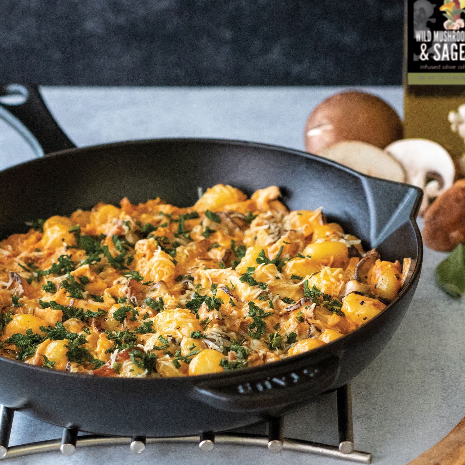 Wild Mushroom & Sage Gnocchi