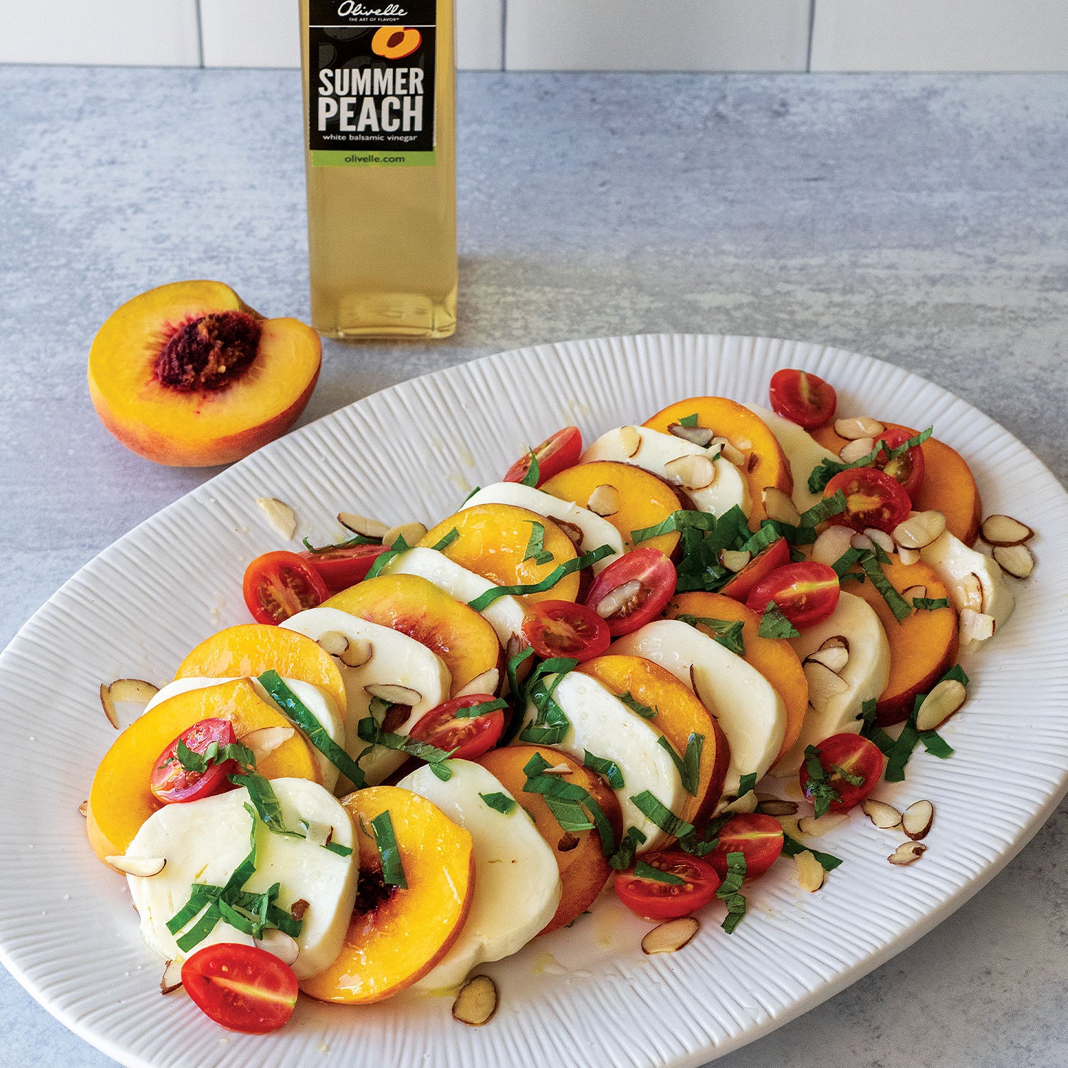 Peach Caprese Salad - Recipe Gift Kit