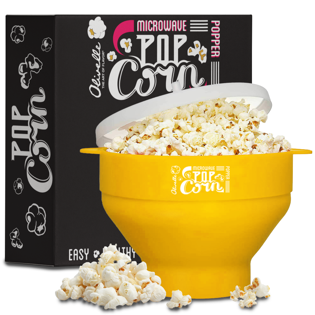 Microwave Popcorn Popper  Olivelle The Art of Flavor®