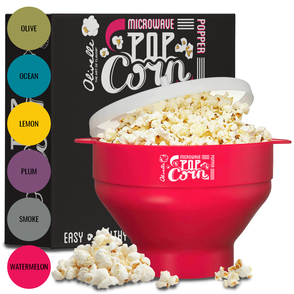 Microwave Popcorn Gift Kit  Olivelle The Art of Flavor