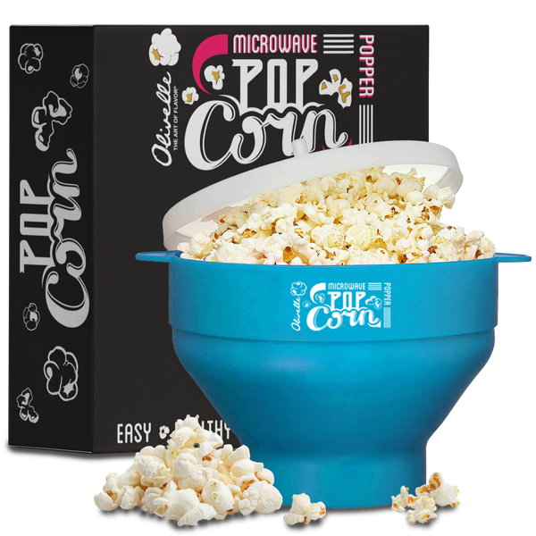 Popping corn top in microwave