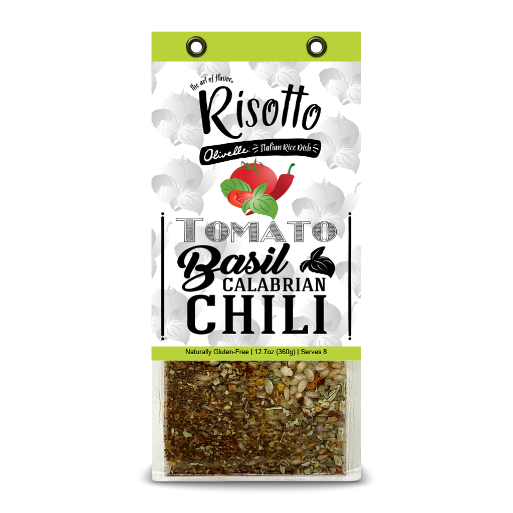 Tomato Basil Calabrian Chili Risotto