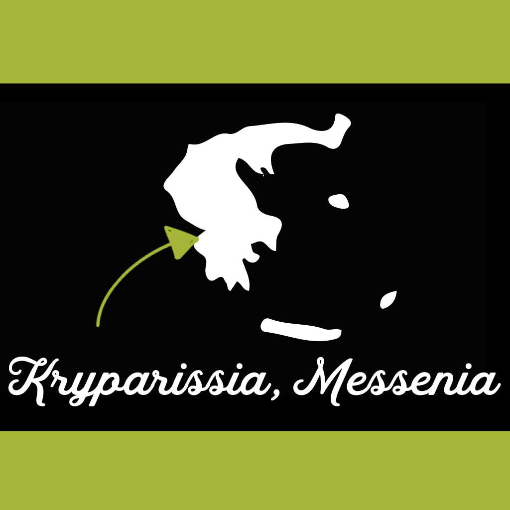 Kryparissia, Messenia map where Mount Egaleo Greek Extra Virgin Olive Oil comes from